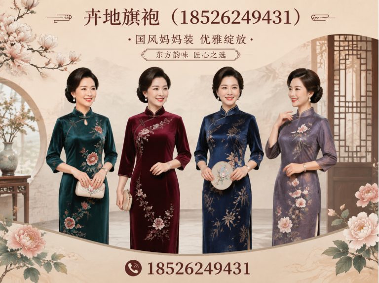 河北区非遗旗袍展示图